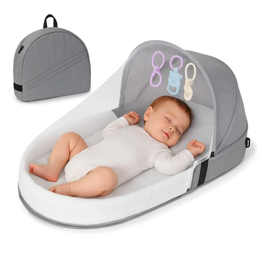 Tiny Hugs™ Portable Baby Bed 